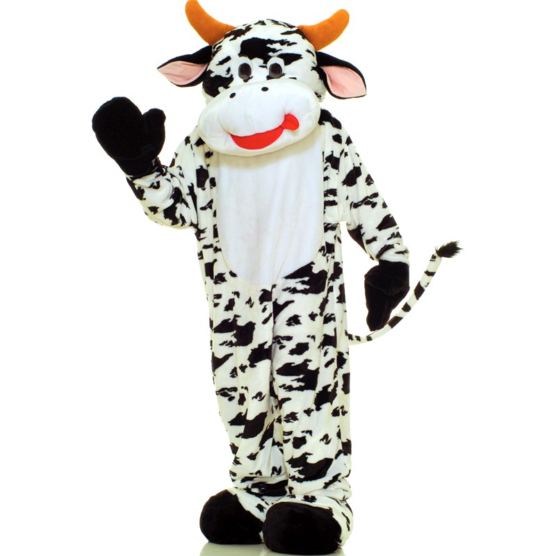 Cow Plush Economy Mascot Adult Costume for the 2022 Costume season.