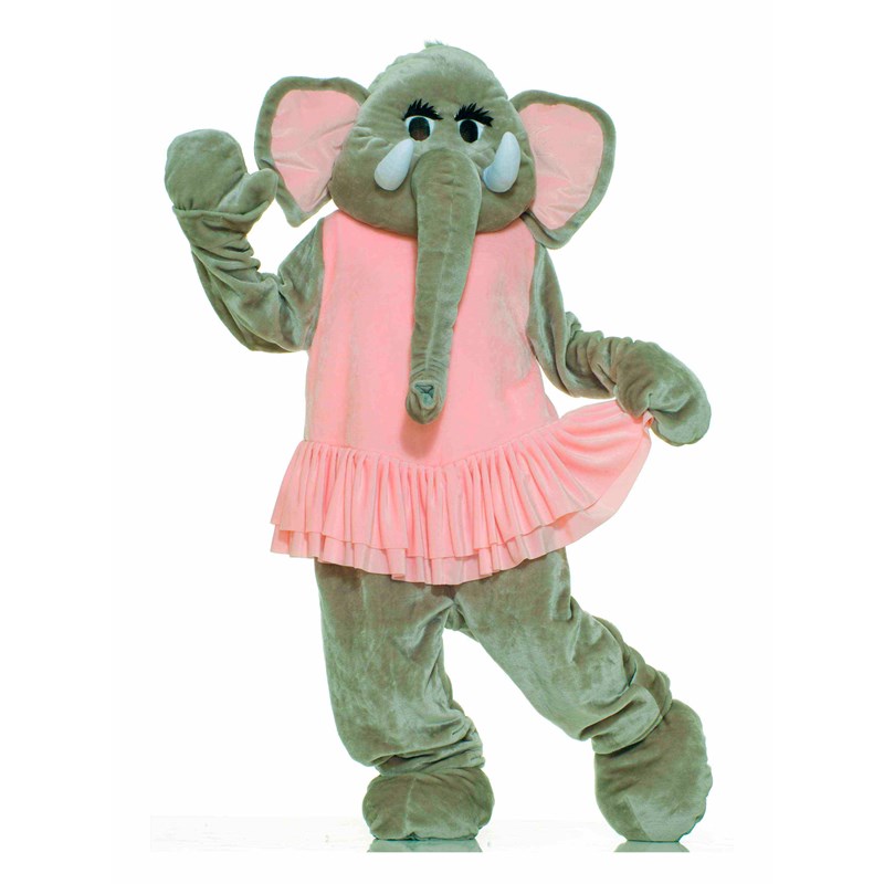 Elephant Plush Economy Mascot Adult Costume for the 2022 Costume season.