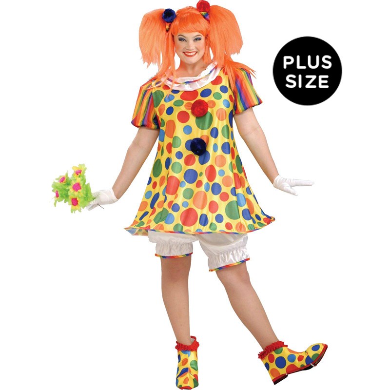 Giggles The Clown Adult Plus Costume for the 2015 Costume season.