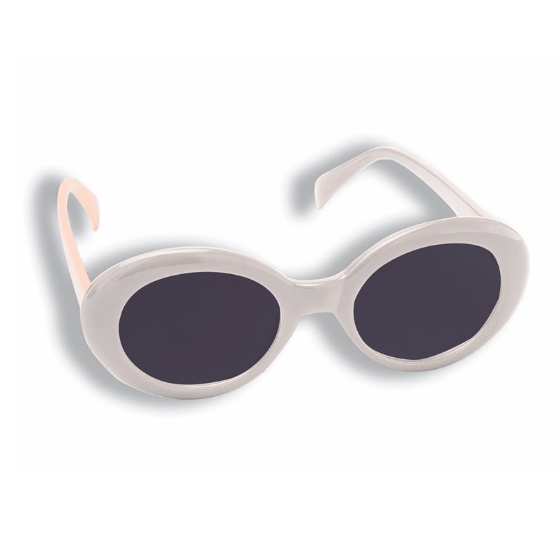 Mod White Sunglasses for the 2022 Costume season.