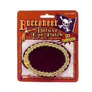 See Through Eye Patch with Gold Trim