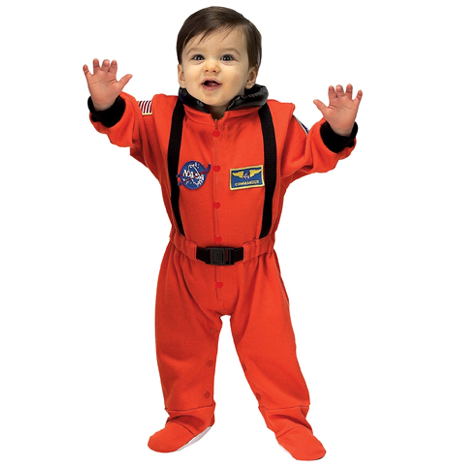 NASA Jr. Astronaut Suit Orange Infant Costume