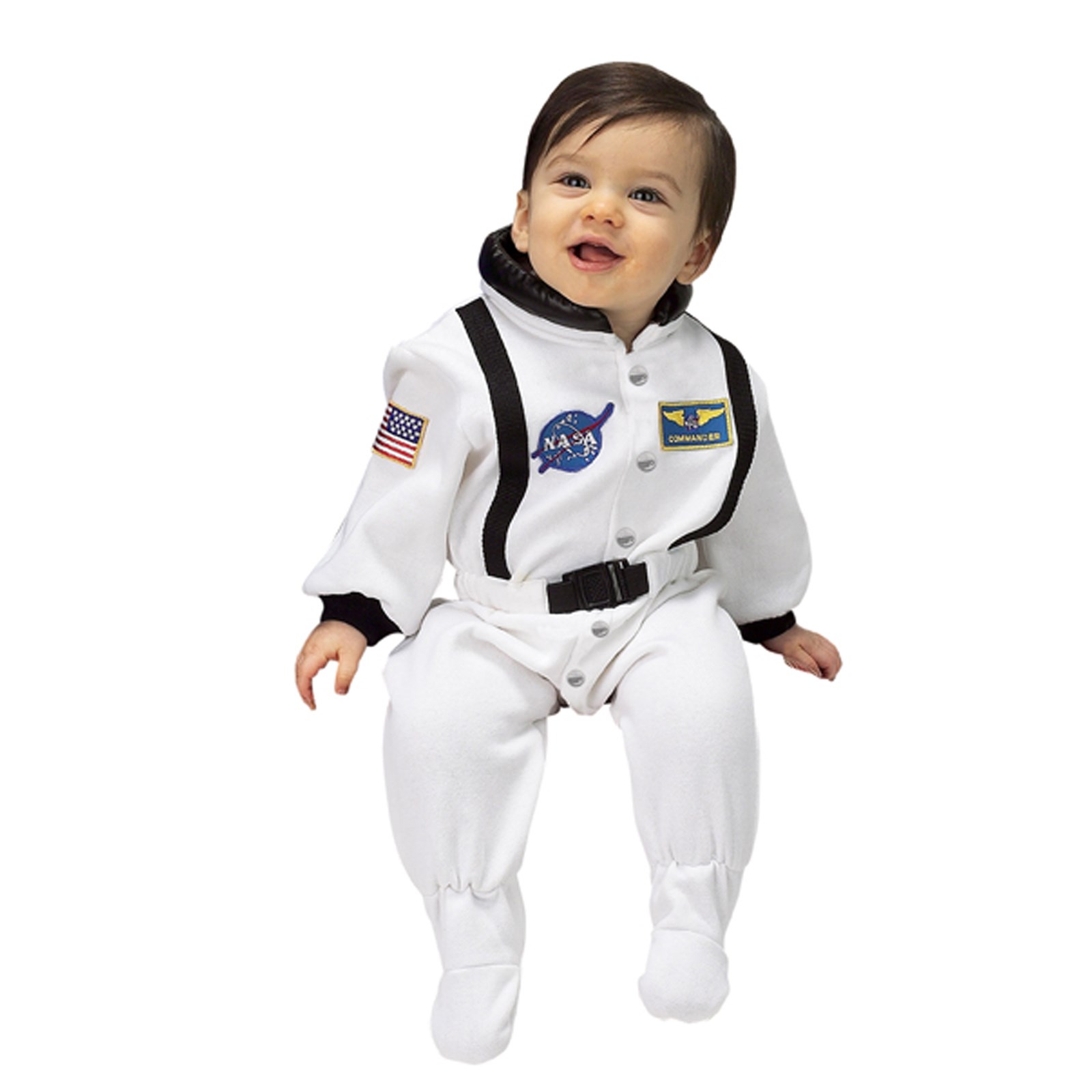 NASA Jr. Astronaut Suit White Infant Costume