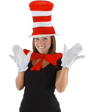 Dr. Seuss The Cat in the Hat - The Cat in the Hat Accessory Kit Adult