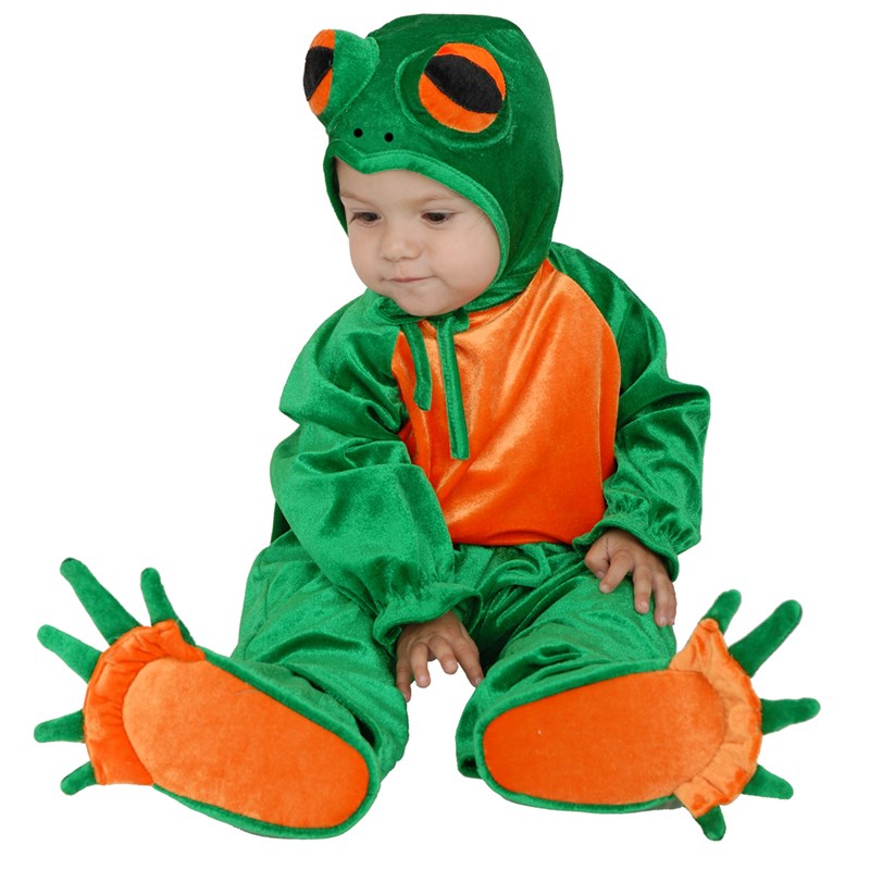 Little Frog Toddler  and  Child Costume for the 2022 Costume season.