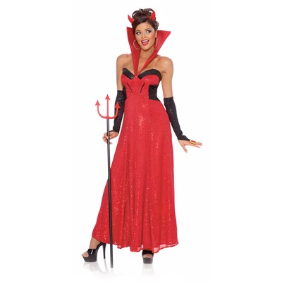 Hollywood Devil Adult Costume - Red
