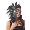 Feather Mardi Gras Mask - Adult