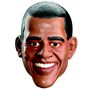 Obama Vinyl Mask - Adult