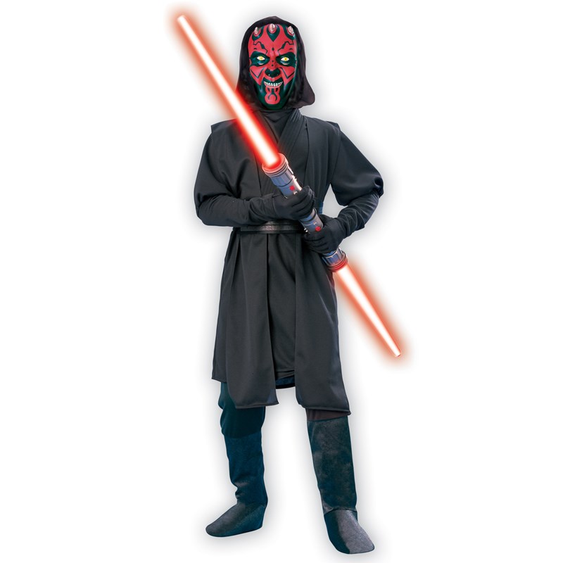 Star Wars Darth Maul Child Costume for the 2022 Costume season.