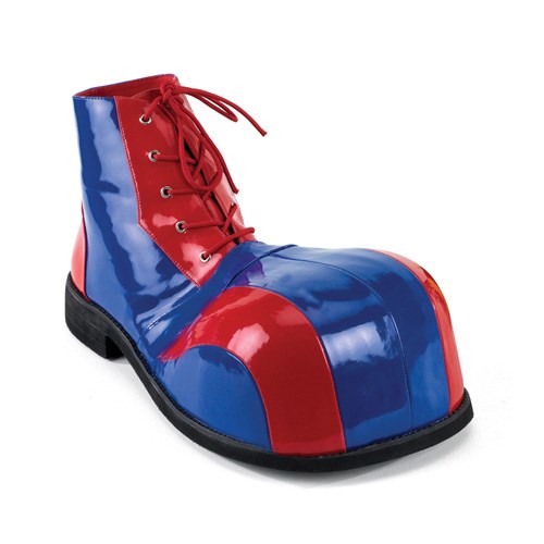 Clown (Blue and Red) Adult Shoes for the 2022 Costume season.