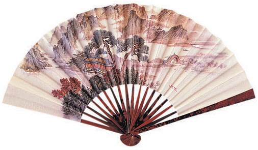 Kimono Princess Fan