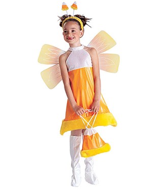 Candy Corn Fairy Child Costume