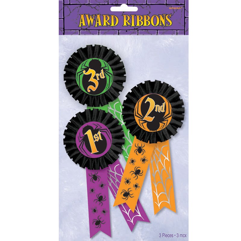 Halloween Award Ribbon Multi Pack (3 count) for the 2022 Costume season.