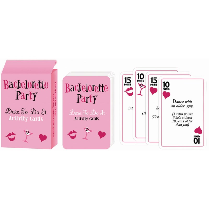 Bachelorette Dare to Do It Card Game for the 2022 Costume season.