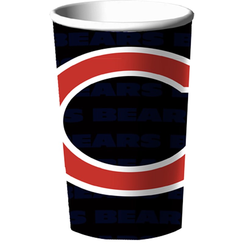 Chicago Bears 22 oz. Plastic Cup for the 2022 Costume season.