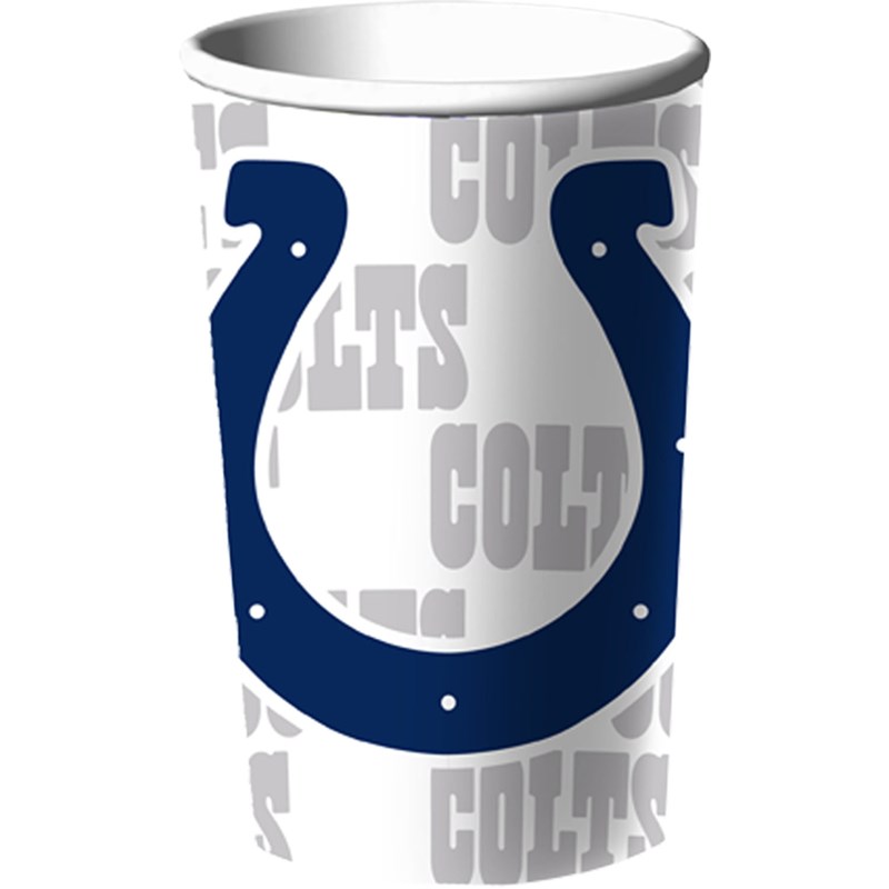 Indianapolis Colts 22 oz. Plastic Cup for the 2022 Costume season.