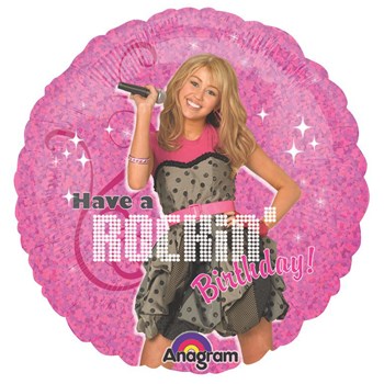 Hannah Montana - Rock the Stage 18 Foil Balloon
