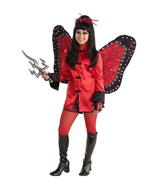 Ninja Butterfly Teen Costume