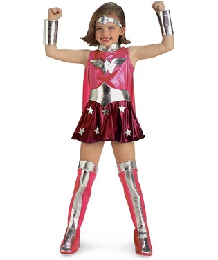 Pink Wonder Woman Child Costume