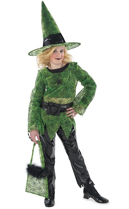 Fashion Witch Child Costume for the 2022 Costume season.