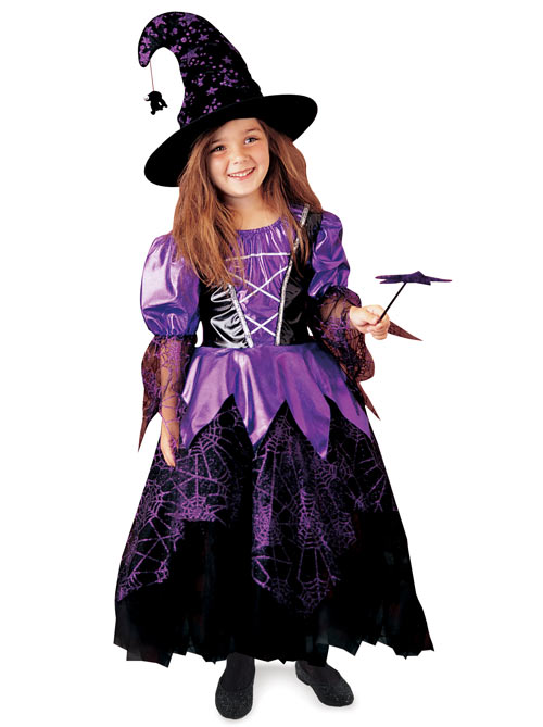 spider witch costume mode