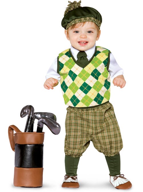 Future Golfer Infant  and  Toddler Costume for the 2022 Costume season.
