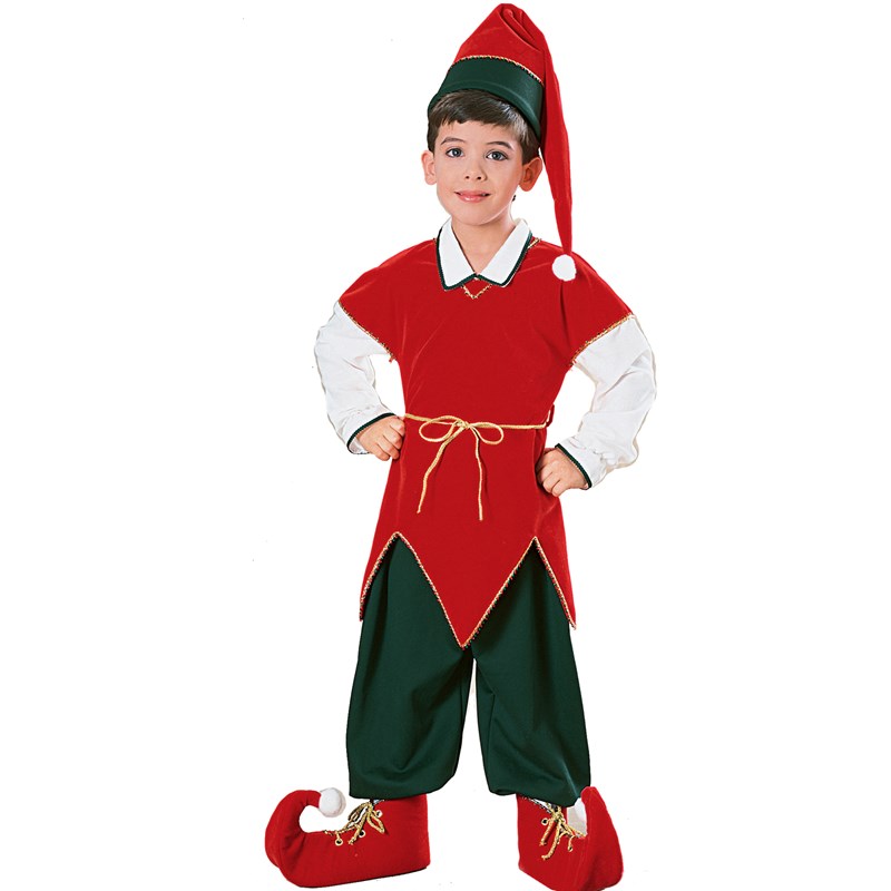 Velvet Elf Child Costume for the 2022 Costume season.