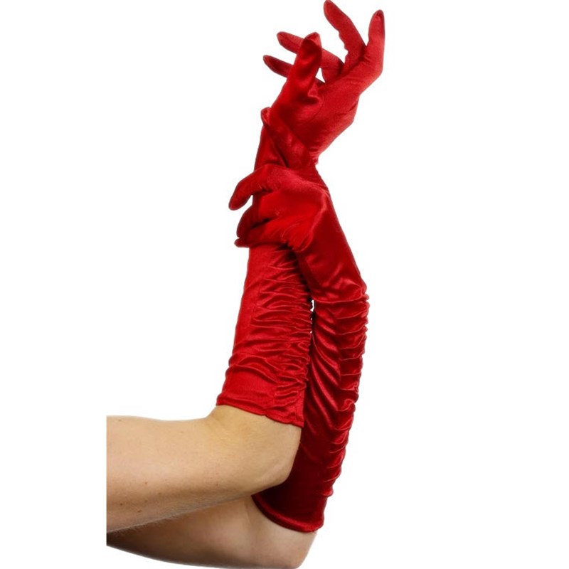 Temptress Long Red Gloves for the 2022 Costume season.
