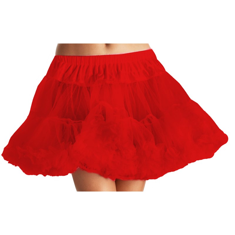 Layered Tulle Petticoat Red   Plus for the 2022 Costume season.
