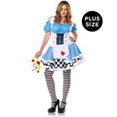 Miss Wonderland Adult Plus Costume