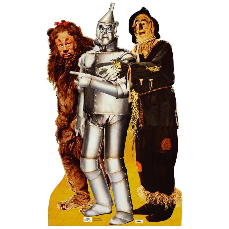 Lion, Tin Man and Scarecrow Standup for the 2022 Costume season.