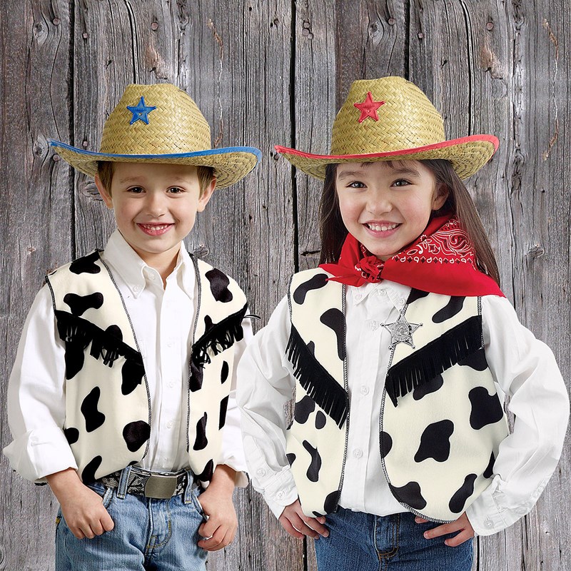 Cow Print Vest Child for the 2022 Costume season.
