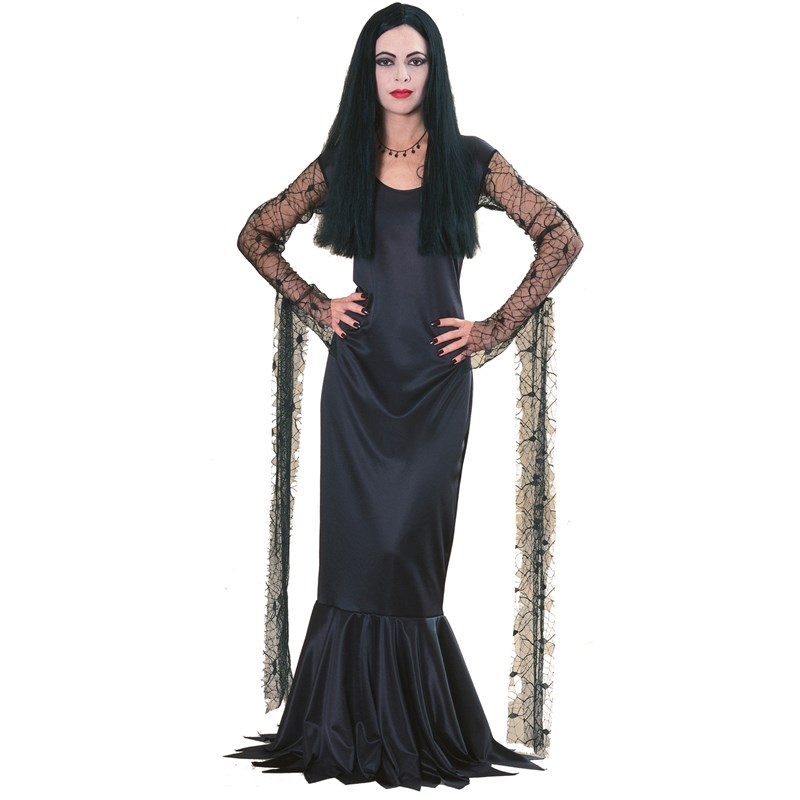 The Addams Family Morticia Adult Costume for the 2022 Costume season.