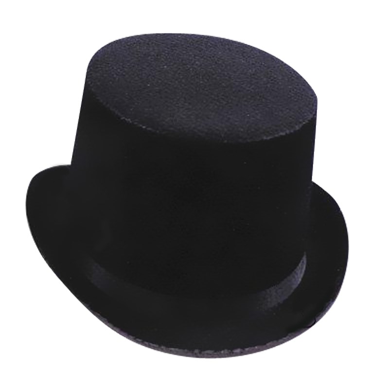 Black Felt Top Hat for the 2022 Costume season.