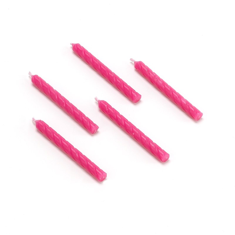 Hot Pink Candles for the 2022 Costume season.