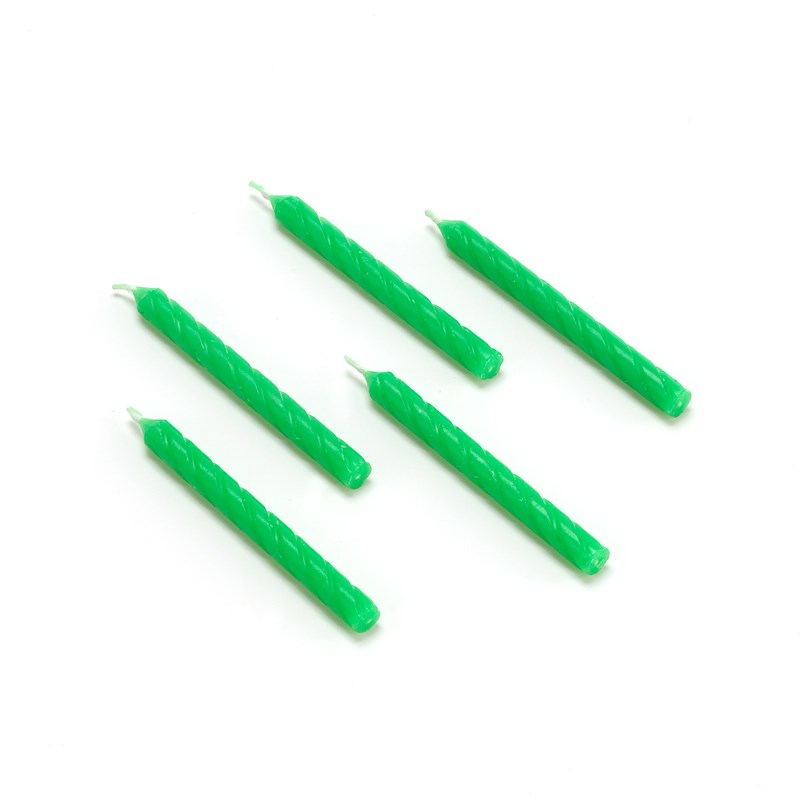 Candles   Green (16 count) for the 2022 Costume season.