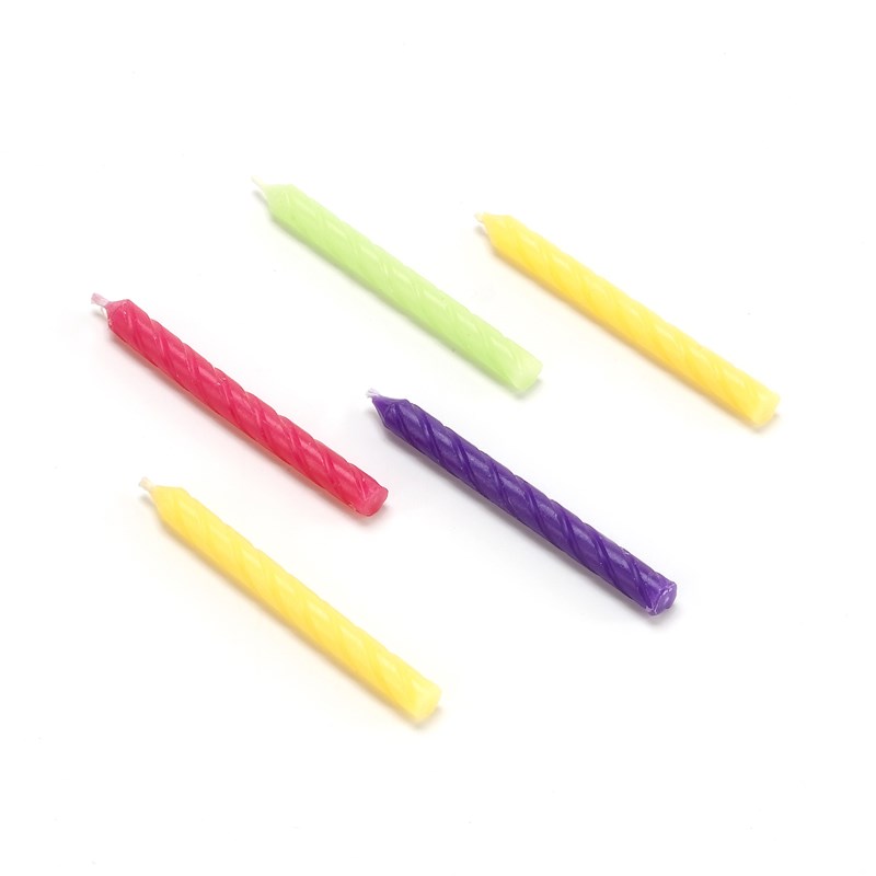 Bright Neon Candles for the 2022 Costume season.