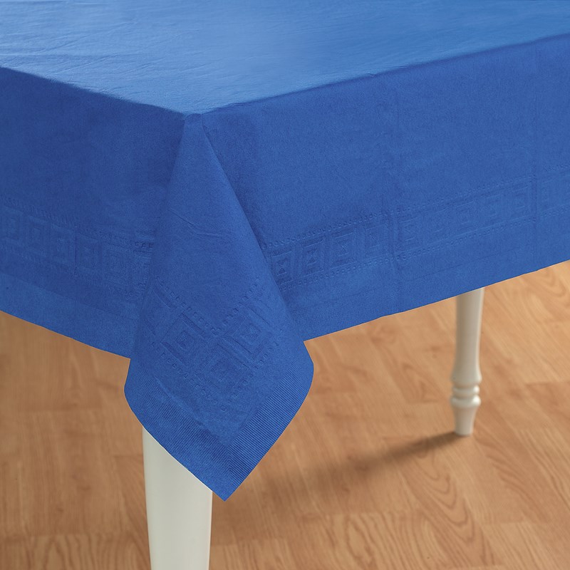 True Blue (Blue) Paper Tablecover for the 2015 Costume season.