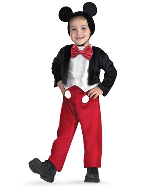 Disney Mickey Mouse Deluxe Toddler / Child Costume