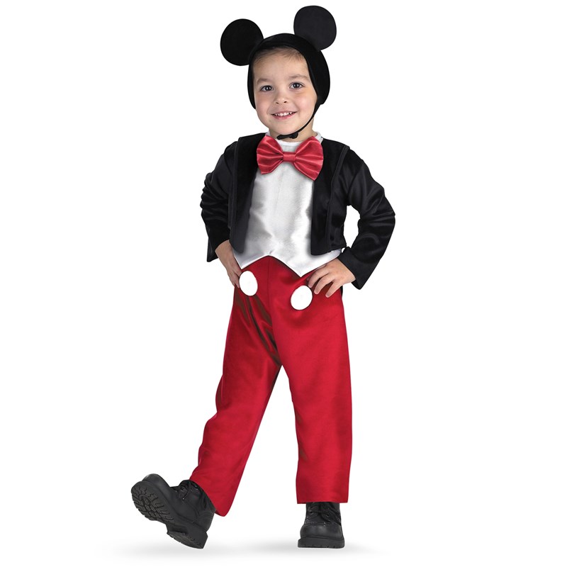 Disney Mickey Mouse Deluxe Toddler  and  Child Costume for the 2022 Costume season.