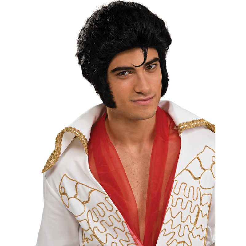 Elvis Economy Wig Adult for the 2022 Costume season.