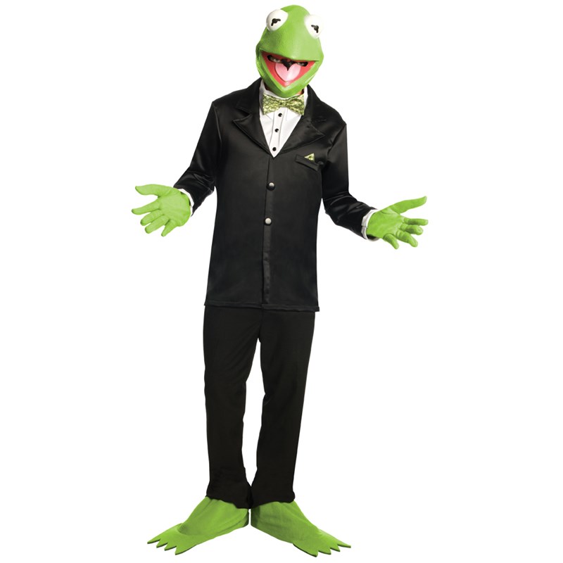 The Muppets Kermit Adult Costume for the 2022 Costume season.