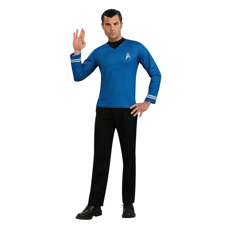 Star Trek Movie Blue Shirt Adult Costume for the 2022 Costume season.