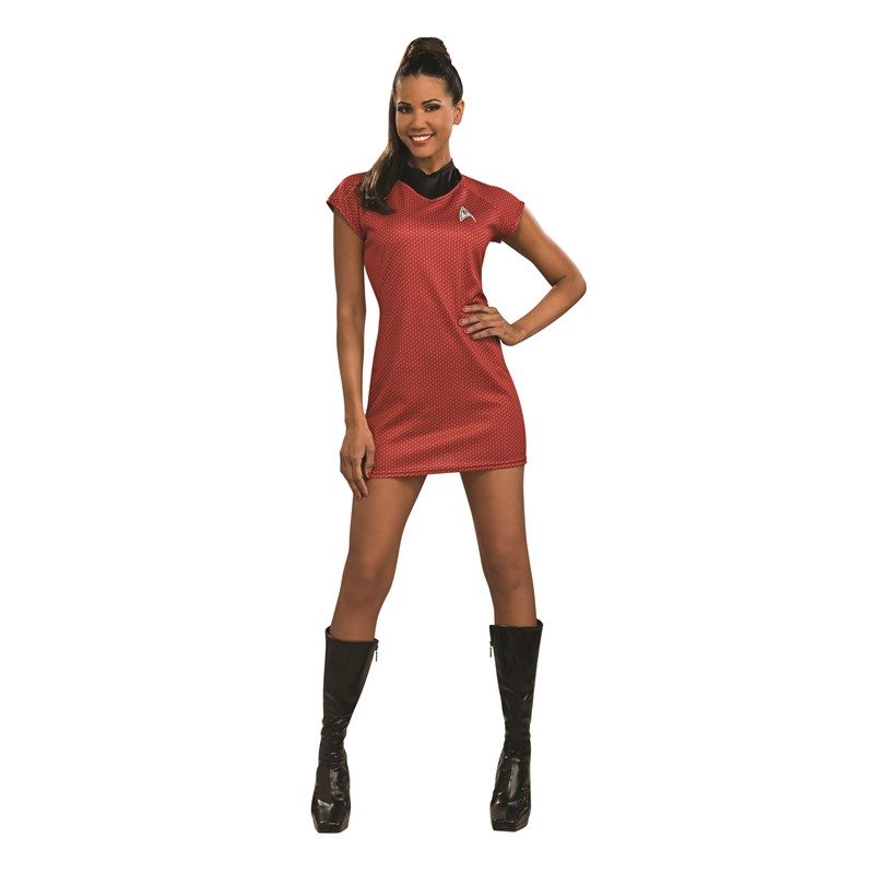 Star Trek Movie Red Dress Deluxe Adult Costume for the 2022 Costume season.