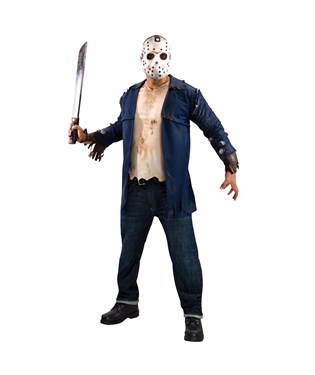 Friday the 13th Jason Deluxe Adult Costume