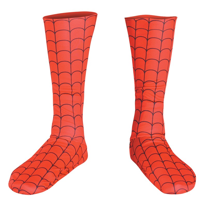 Spider Man Adult Boot Covers for the 2022 Costume season.