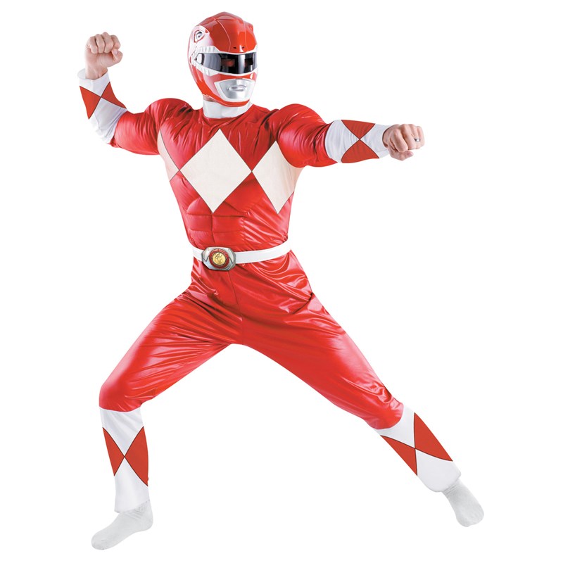 Power Rangers   Red Ranger Classic Adult Costume for the 2022 Costume season.