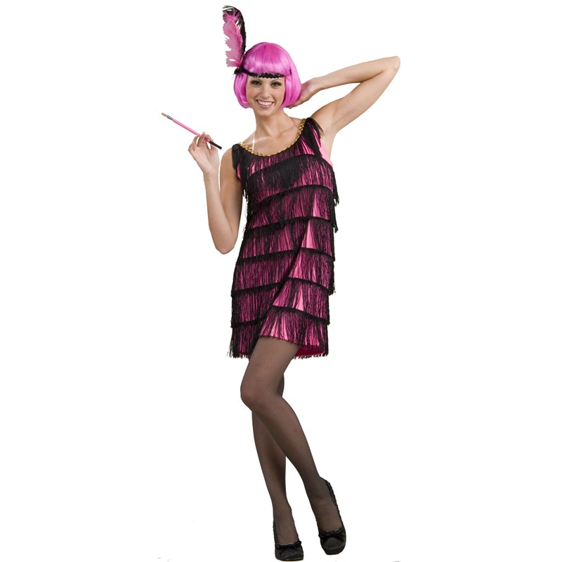 20s Pink Flapper Adult Costume for the 2022 Costume season.