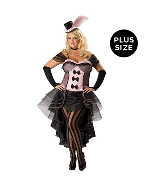 Burlesque Babe Adult Plus Costume