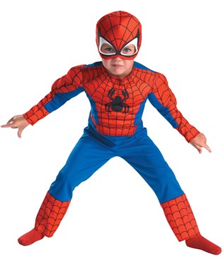 Spider-Man Muscle Toddler Costume